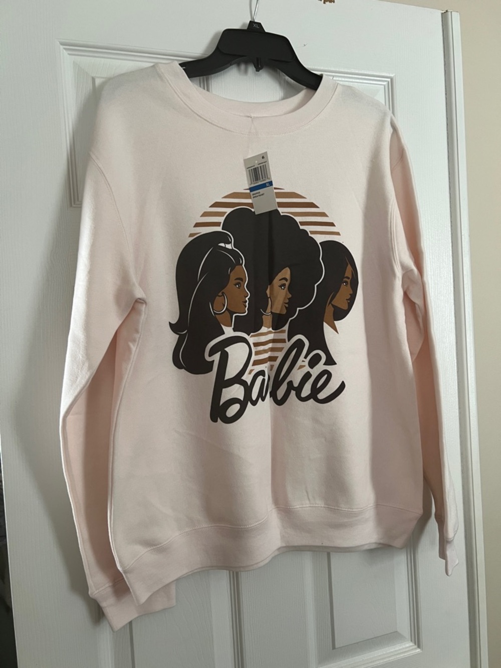 Love Tribe, XL, Black Barbie Sweatshirt - Picture 2 of 4